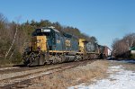CSXT 8365 Leads M427 at Wells